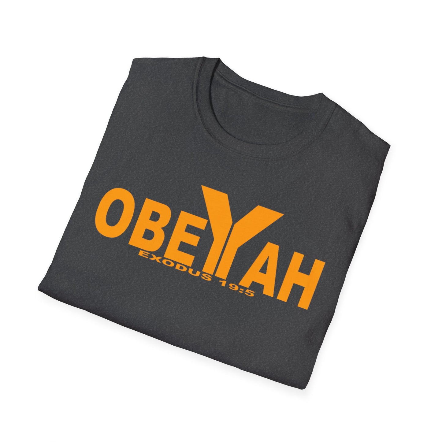 OBEYAH EXODUS 19:5 Softstyle T-Shirt
