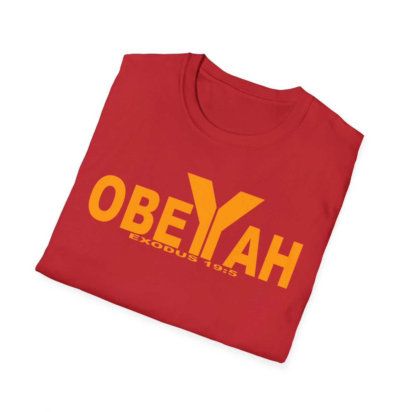 OBEYAH EXODUS 19:5 Softstyle T-Shirt