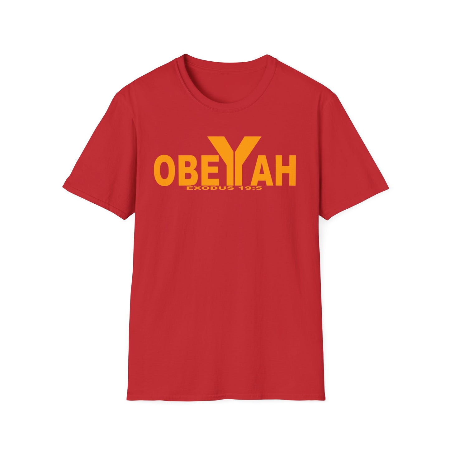 OBEYAH EXODUS 19:5 Softstyle T-Shirt
