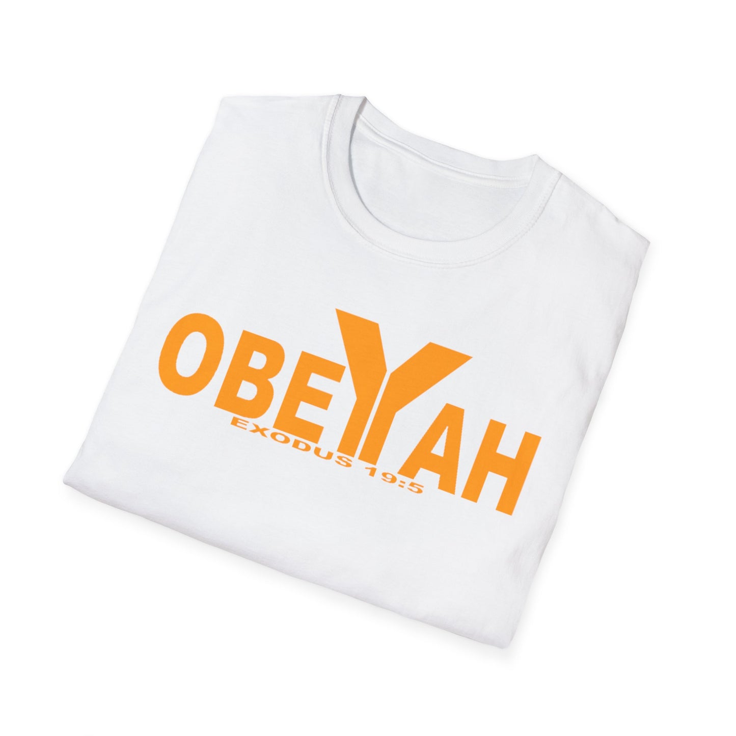 OBEYAH EXODUS 19:5 Softstyle T-Shirt