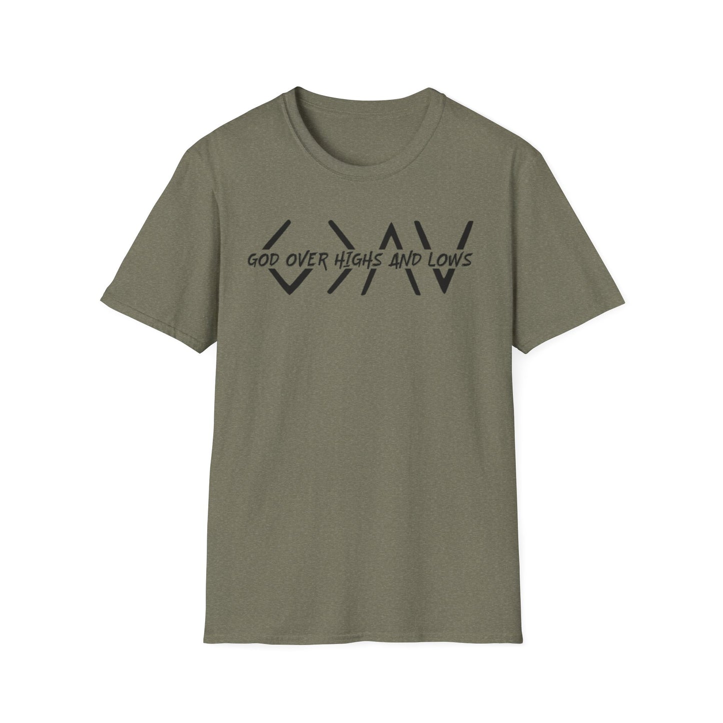 GOD OVER HIGHS AND LOWS T-Shirt